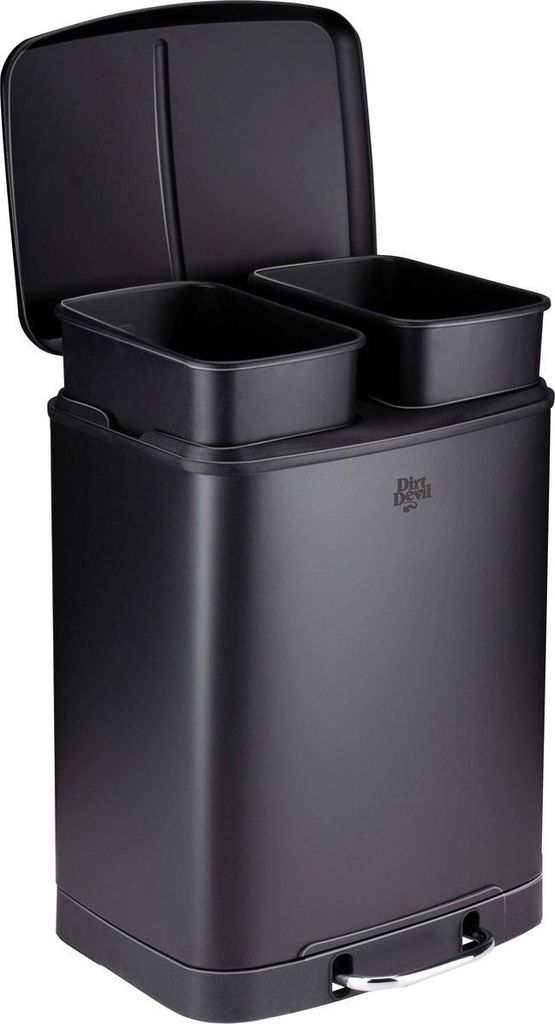 Dirt Devil Pedal Bin 2 x 12L Kosz na śmieci 2 komory System Zdjęcie produktu 