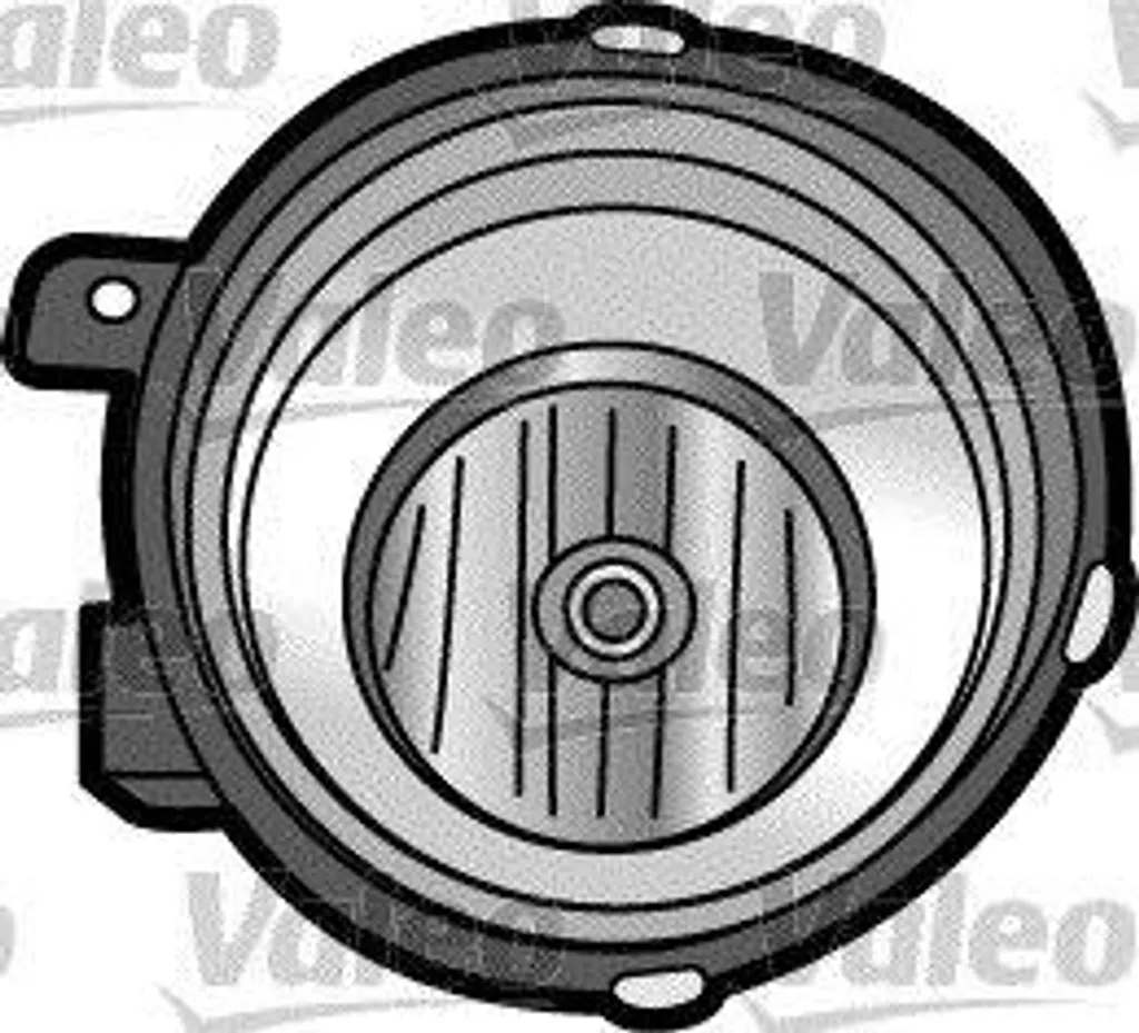 Phare antibrouillard de rechange Touareg VALEO 088419 - Sécurité 12V