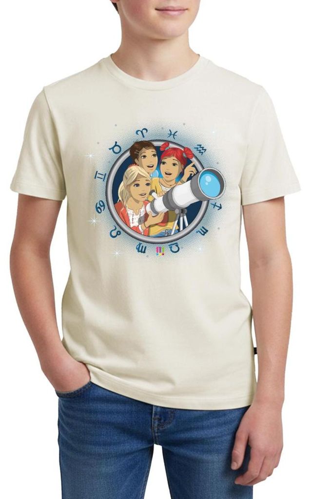 Spreadshirt Die Drei Ausrufezeichen Rätselhafte Himmelszeichen Teenager Premium T-Shirt, 146/152 (10 Jahre), Naturweiß
