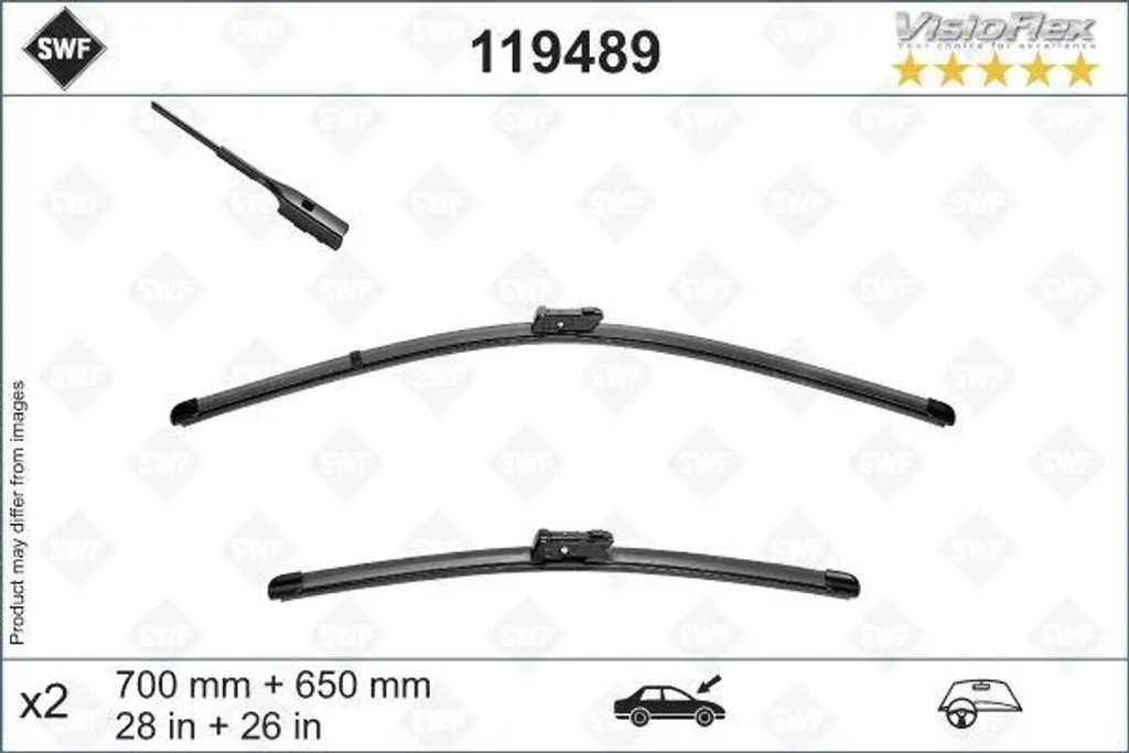 Fini les traces sur le pare-brise du Crafter avec SWF 119489