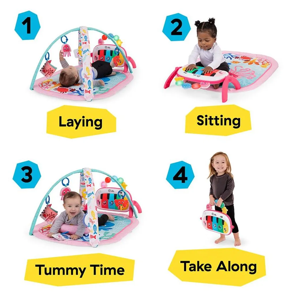 Tapis de Jeu Musical Kickin' Tune avec Technologie Magic Touch Bébé - 7