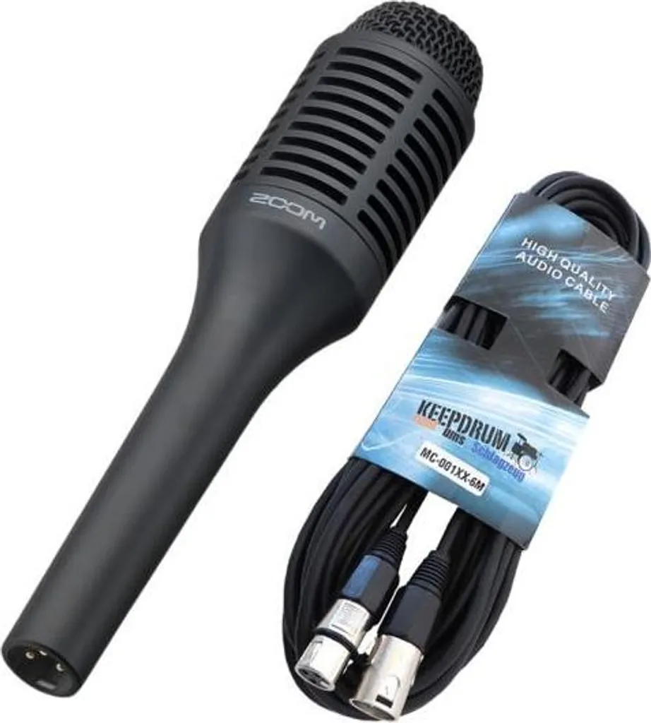 Zoom SGV-6 Micro pour processeur vocal V6 V3 avec câble XLR de 5 mètres