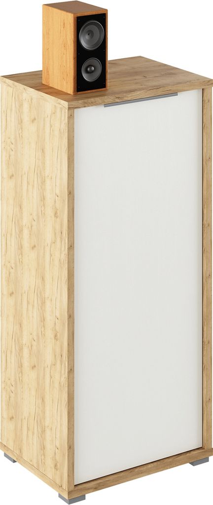 Kondela Büroschrank Rioma Typ 10 – Eiche Artisan / Weiß
