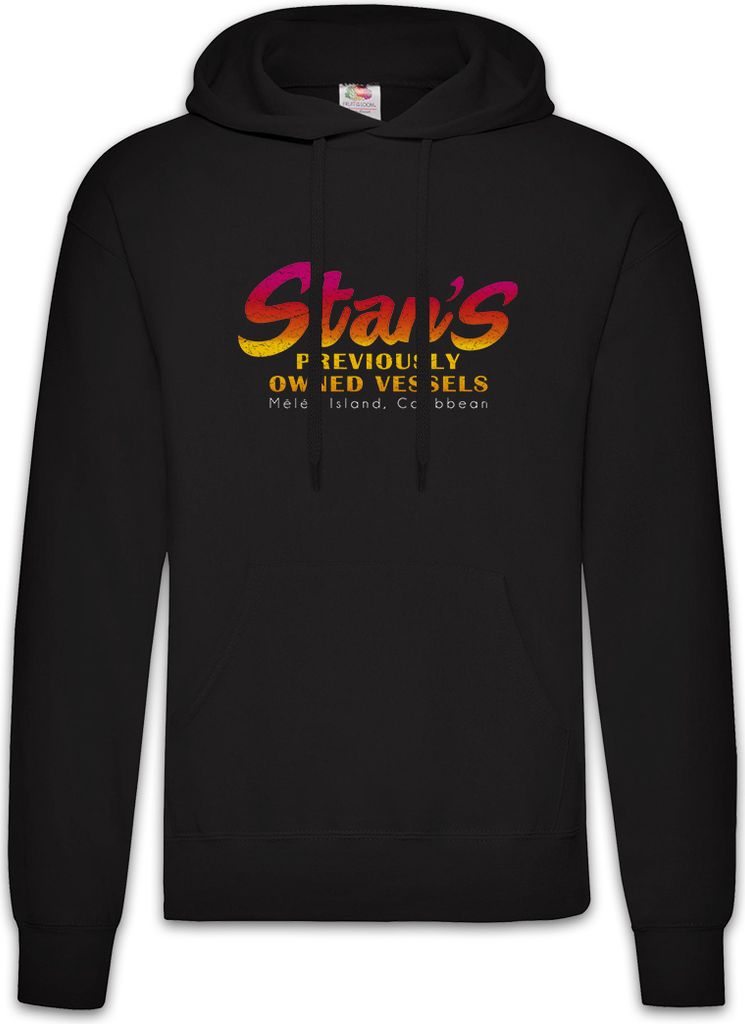 Urban Backwoods Stan's, Herren Hoodie, Farbe: Schwarz, Größe: 2XL