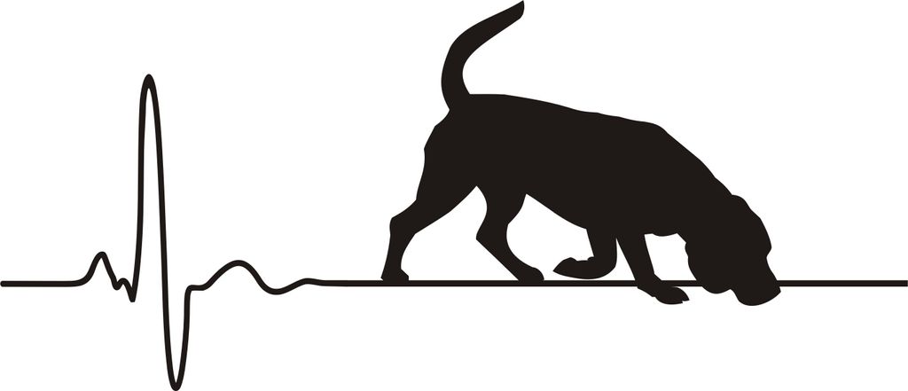 Beagle, Herzschlag Hund, Autoaufkleber