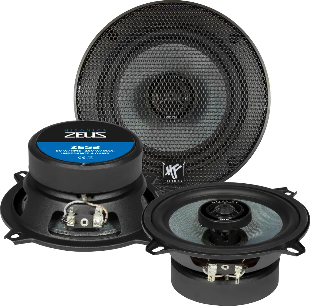 Hifonics ZS52 Haut-parleur coaxial 2 voies 13 cm Zeus pour Voiture