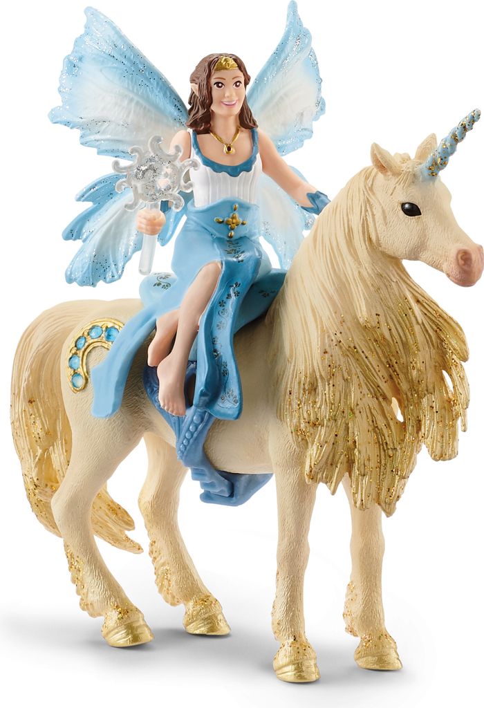 Schleich® Bayala 42508 Eyela jazdí na zlatom jednorožcovi Obrázok produktu 