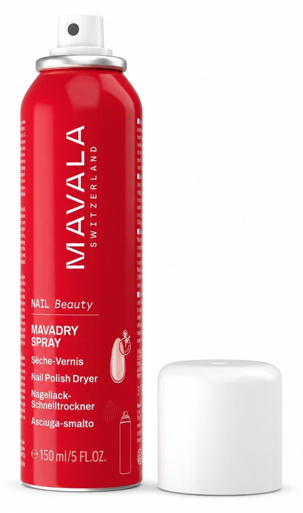 Spray séchant rapide pour vernis à ongles Mavala Mavadry, Image du produit  Image générée par une IA