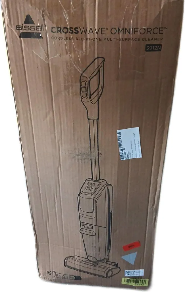 Dites Adieu à la Serpillière avec l'Aspirateur Laveur CrossWave 3912N