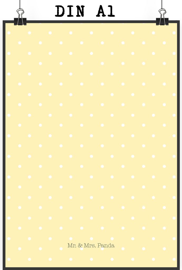 Mr. & Mrs. Panda Bild Igel Seilhüpfen DIN A1 - Gelb Pastell - Geschenk, drucke, Kinder, Kunstdruck, Seilspringen, Kindergarten, wanddeko, Plakat, ...