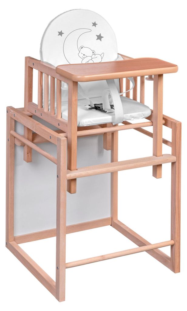 Krzesełko bukowe  wiktoria miś  ob-016 Zdjęcie produktu 