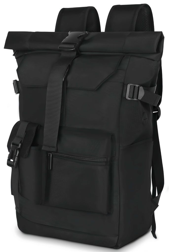 Rucksack, Rolltop Rucksack Herren Damen 25L-30L, Groß Produktbild 