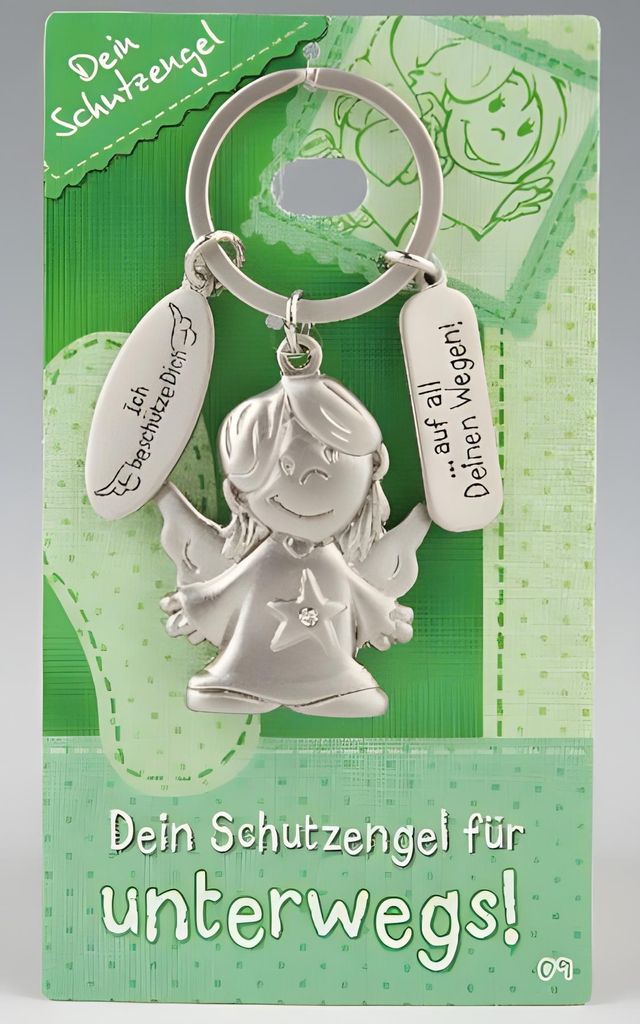 DEPESCHE Schlüsselanhänger Schutzengel Motiv 9 Produktbild 