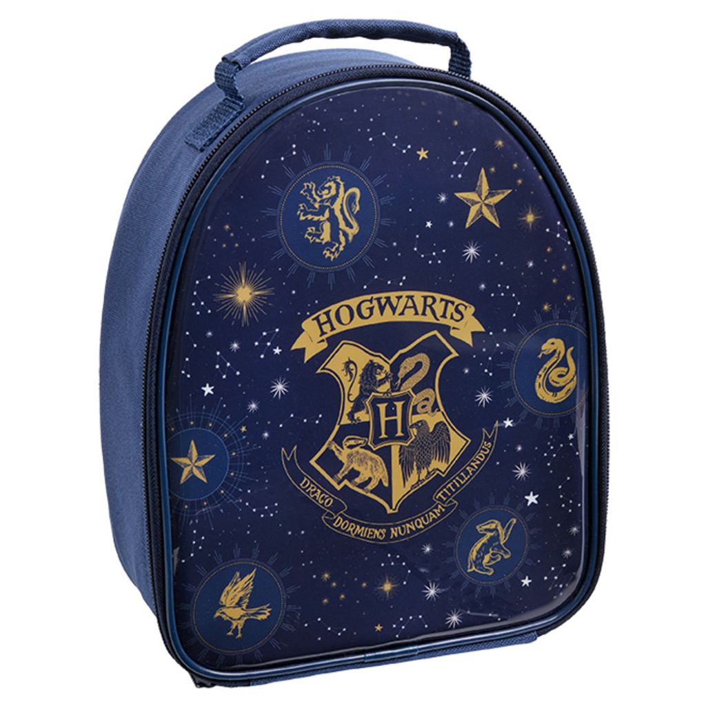Harry Potter - Blaue Frühstückstasche / Navy Lunchbag