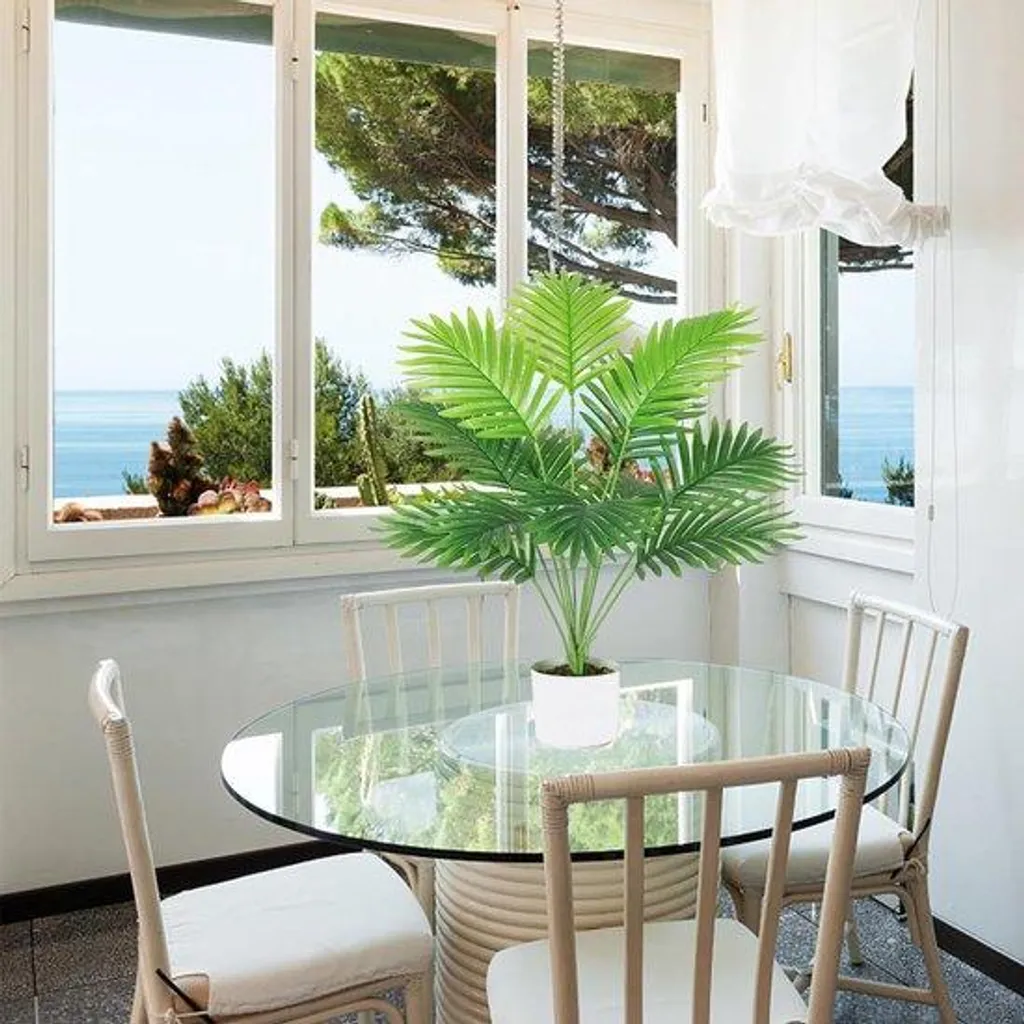 Faux Monstera plante verte artificielle 60 cm pour salon et balcon