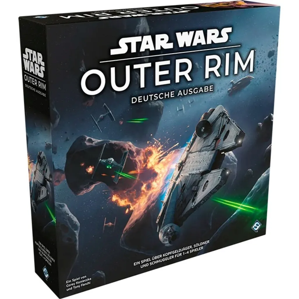 Asmodee Star Wars : Outer Rim - Jeu de Stratégie Bordure Extérieure 14+