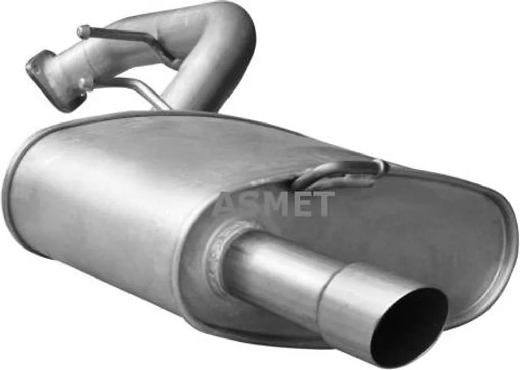 Silencieux arrière anti-bruit ASMET 11053 pour réparer l'auto