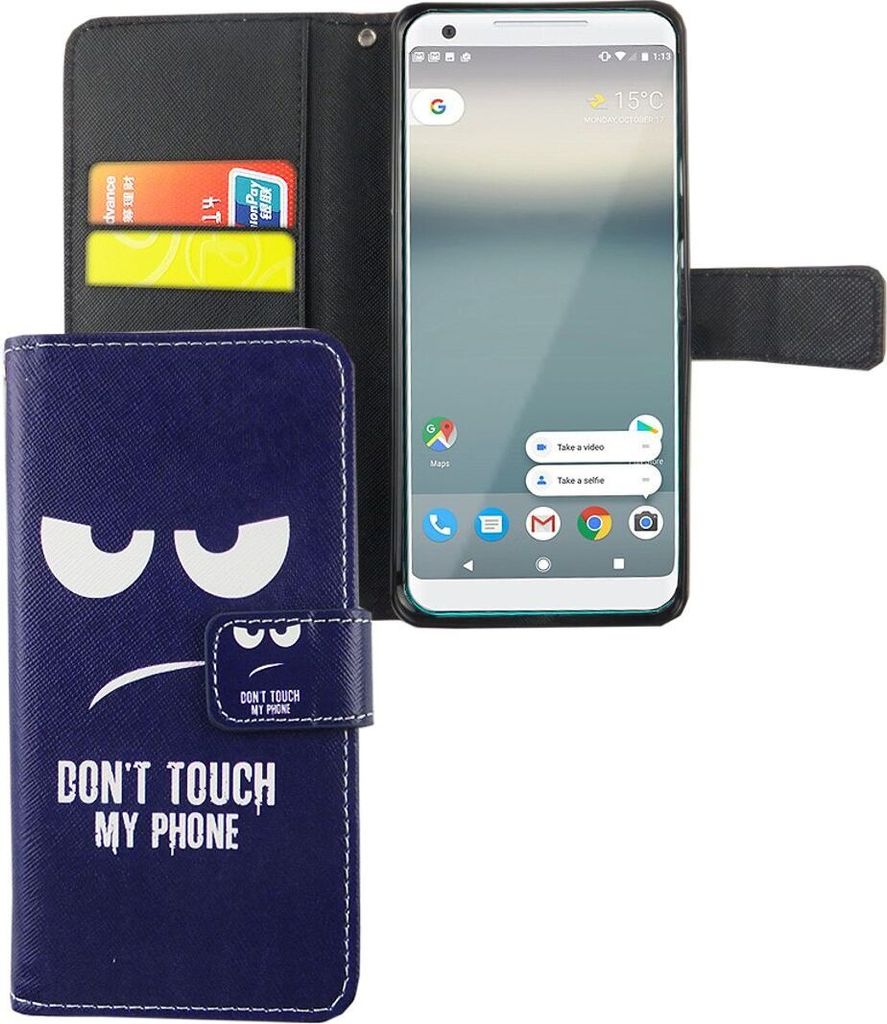 Handyhülle Tasche für Handy Google Pixel XL 2 Dont Touch my Phone