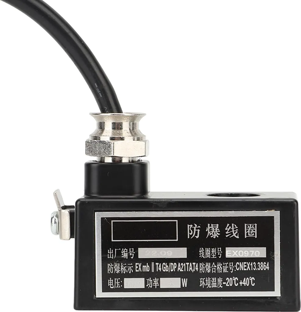 Bobine Antidéflagrante CT4 pour Électrovanne 4V210 : Sécurité AC220V
