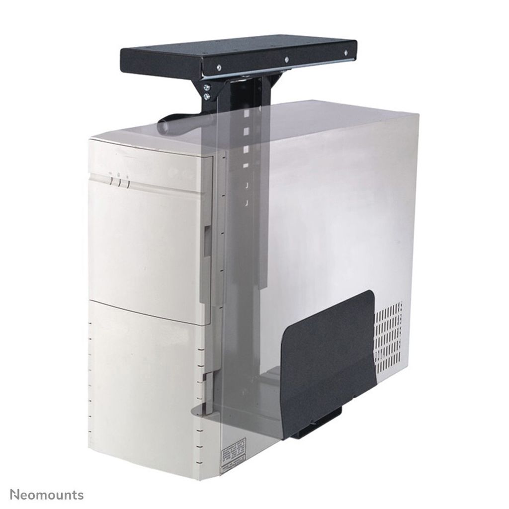 Neomounts CPU Halter (Höhe PC: 39-54 cm / Breite PC: 13-23 cm) / Max. Gewicht 30 kg / Max. Gewicht 30 kg (CPU-D250BLACK