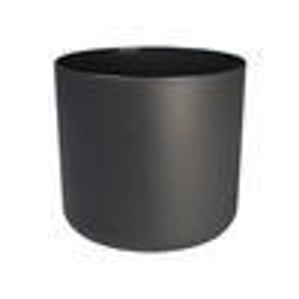 Pot de fleurs anthracite 35 cm élégant - Bac résistant intérieur extérieur