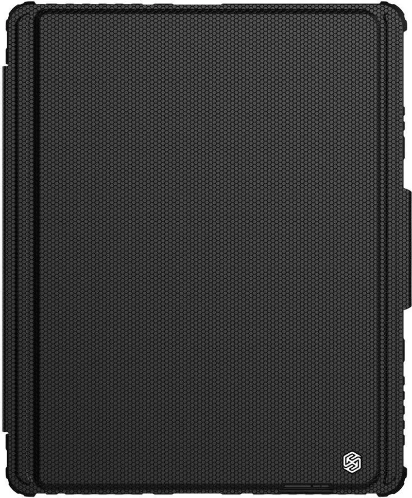 Étui Clavier iPad Pro 12.9 et Air 13 2024 - Coque de Protection Rétroéclairée