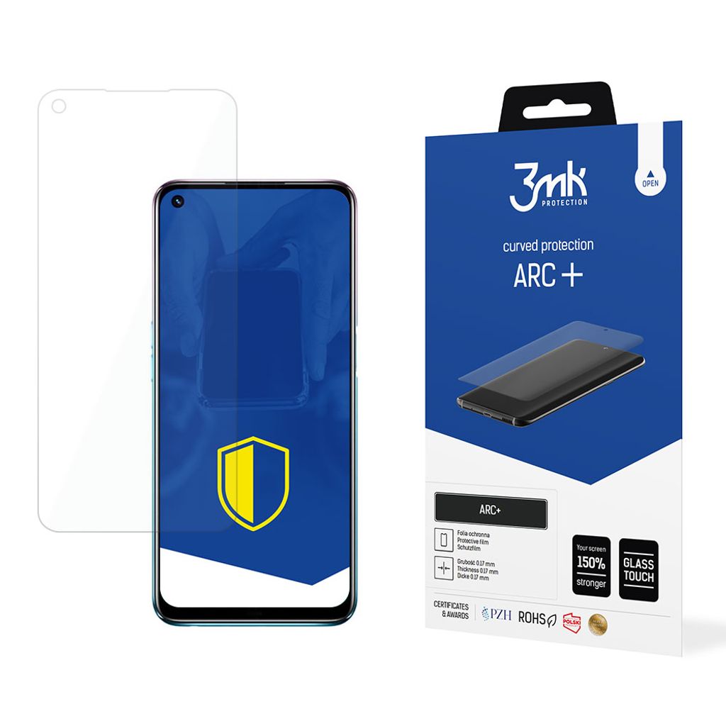3mk Display Schutzfolie ARC+ für Oppo A74 5G/A54 5G 0,17mm Self-Heal