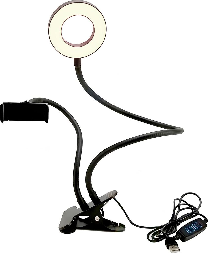 Lampa Do Selfie Led Lampka Telefonu Pierścieniowa Zdjęcie produktu 
