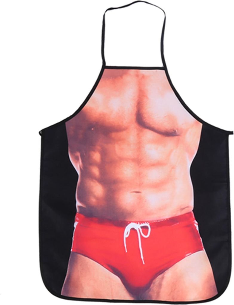 3D Funny Cooking Apron Sexy Mann Frau Schürze Wasserdichte Schürze (Sexy Mann)
