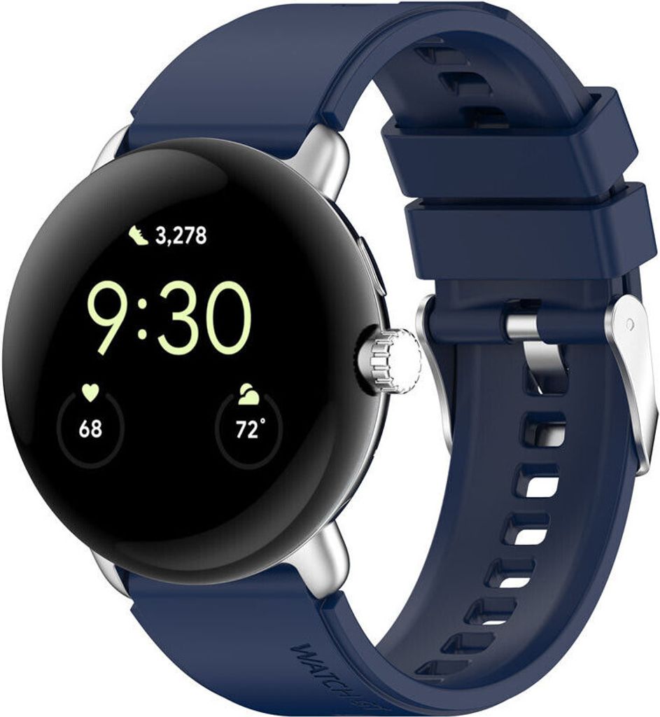 Strap-it Silikonarmband mit Schnallenverschluss – passend für Google Pixel Watch 1/2