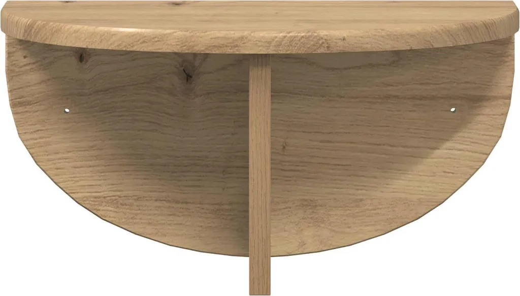vidaXL Mensola Rovere Artigianale 38x19x19 cm (2pz) - Montaggio Facile - 6