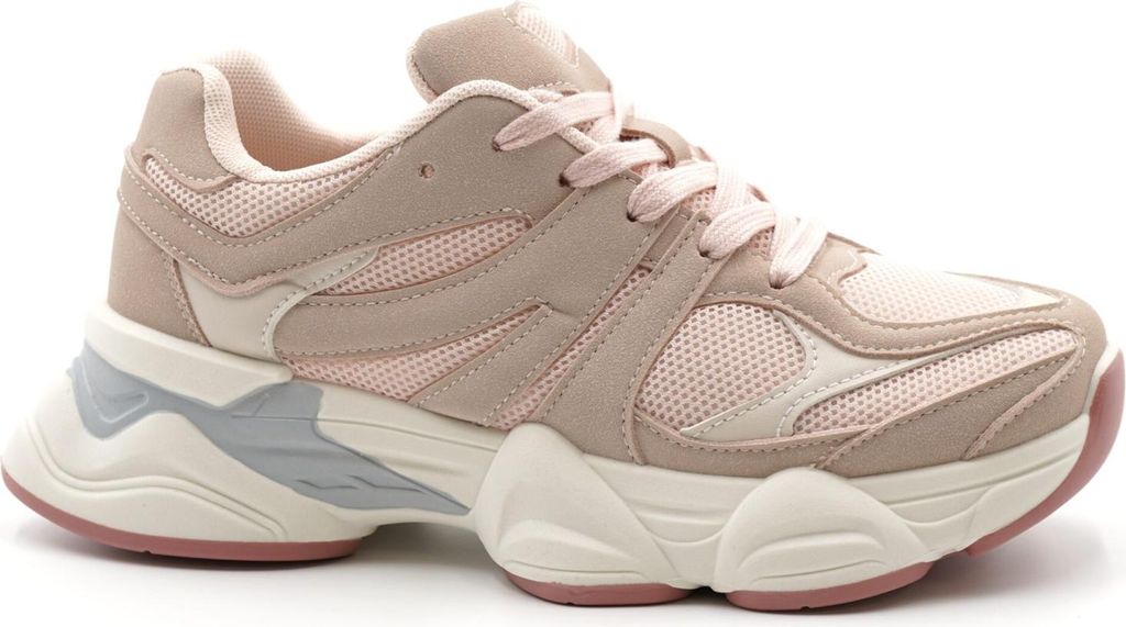Damen Schuhe Sneaker LS-795 Pink Größe: 37 Hersteller: Sonderpostendiscount Materialzusammensetzung: Kunstleder,Syntetik