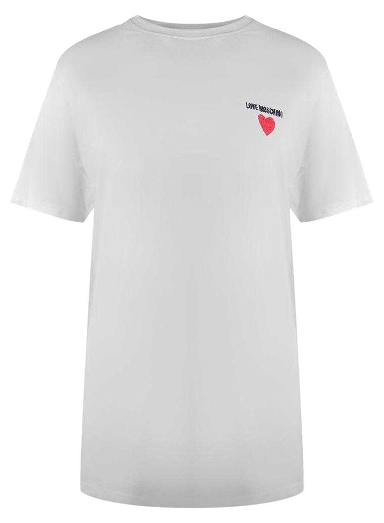 Love Moschino - T-Shirt für Damen, Alltag SY4125 (XL) (Weiß)