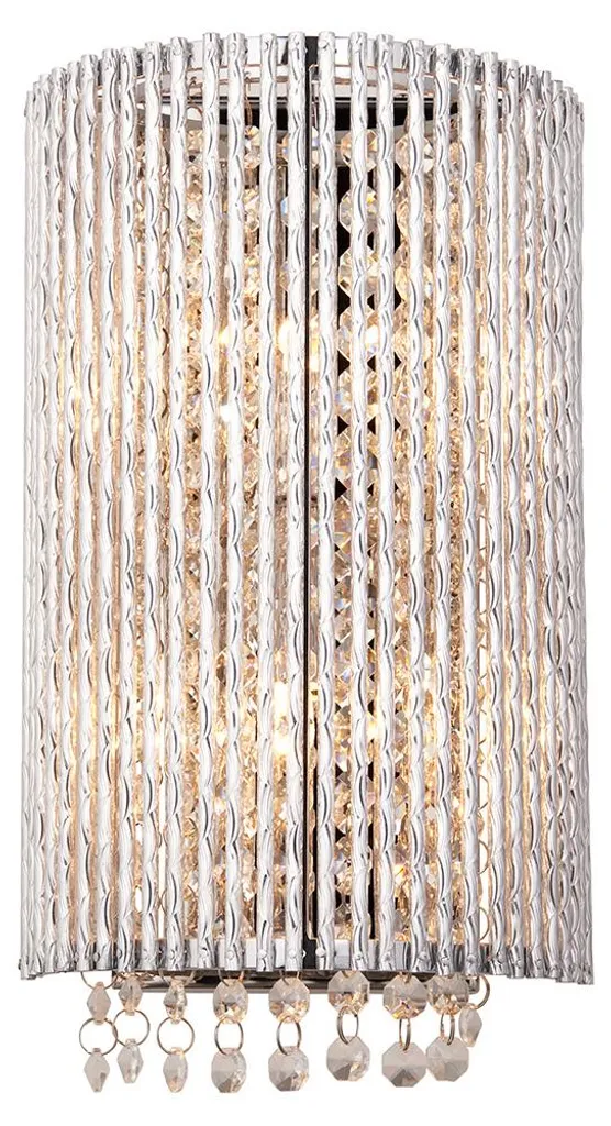Applique de salon GALINA en cristal pour ambiance chic et cosy G9