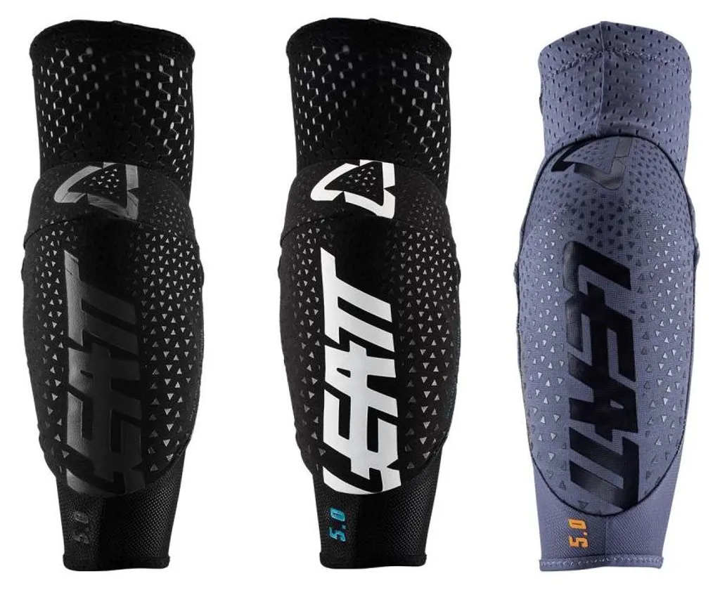 Coudière Anti-Glisse Leatt 3DF 5.0 Blanche XL : Protection Sportive Confort