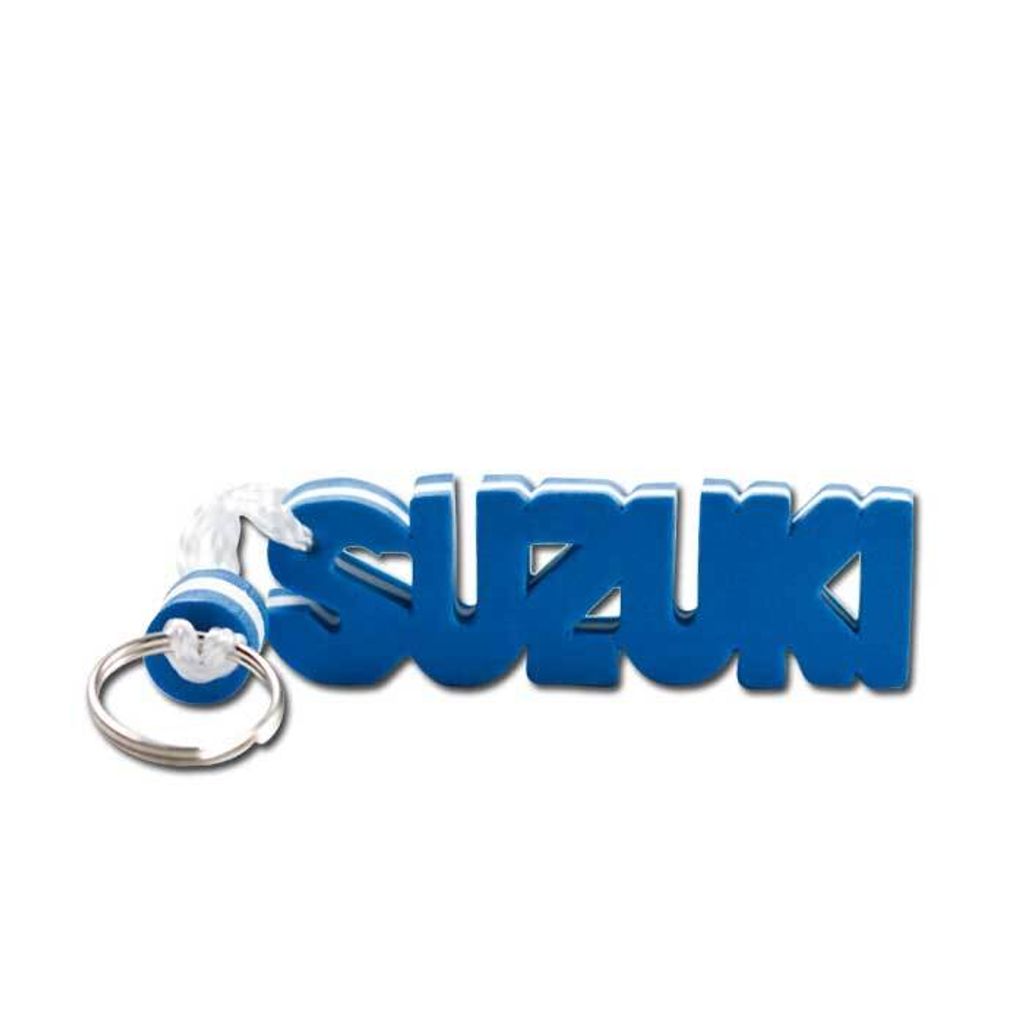 SCHLÜSSELANHÄNGER passend für Suzuki BLAU / WEISS / BLAU Image du produit 