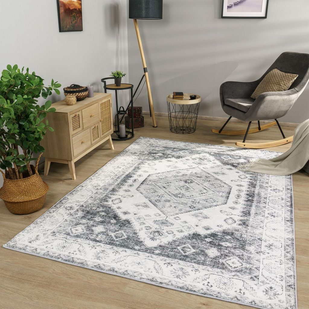 TT Home Wohnzimmer Teppich Kurzflor Wohnzimmerteppich Used Produktbild 