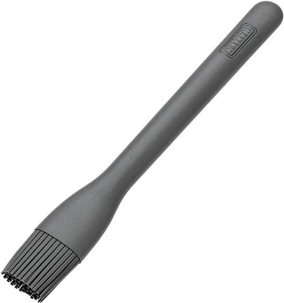 Pinceau de cuisine en silicone pour pâtisserie et grillades - 23,5 cm