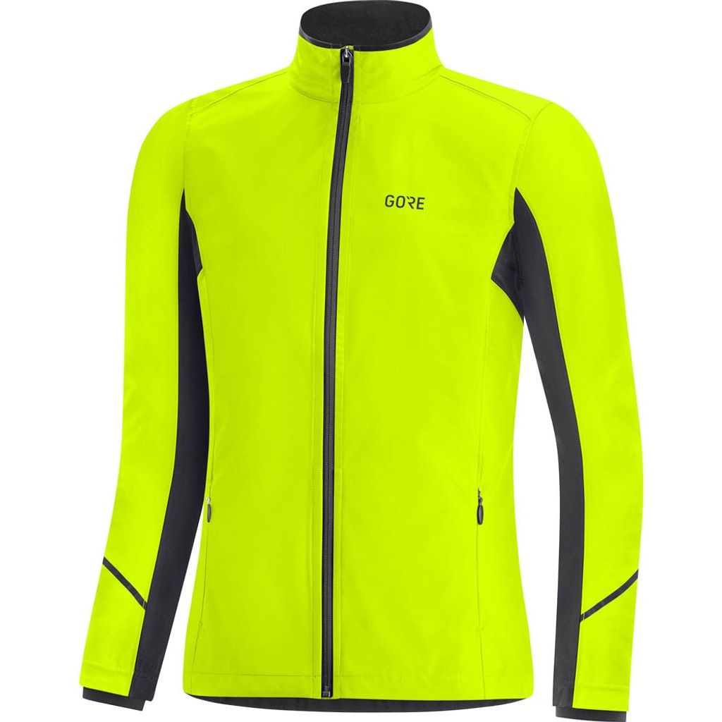 GORE Winddichte Fahrradjacke - R3 PARTIAL GTX - Gelb 2XS