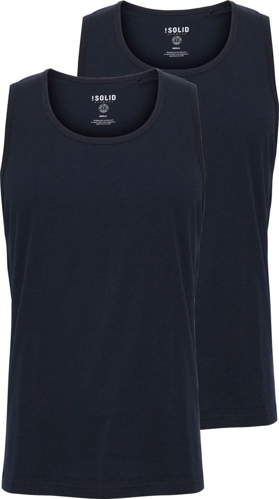 SOLID SDCasal Herren Tank Top mit Rundhalsausschnitt im 2er oder 3er Pack