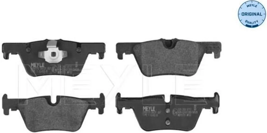 MEYLE 025 253 0717 Garnitures de frein arrière pour BMW Série 1 2 3 4