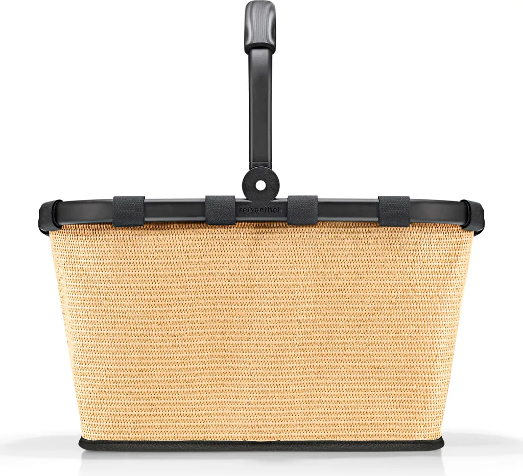 Cesto Spesa reisenthel® Carrybag Raffia Black | Design Elegante 22L