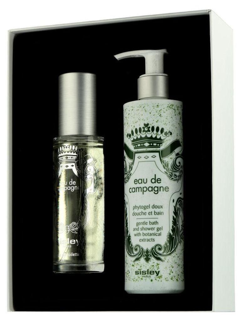 Sisley Eau de Campagne 100 ml EdT Set mit Gentle Bath and Produktbild 
