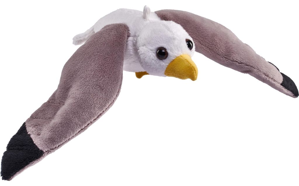 Wild Republic - Peluche - Pocketkins Eco - Gaviota Imagen del producto 