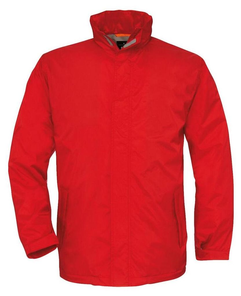 B&C - "Ocean Shore" Parka für Herren - Zwischensaison FK3004 (3XL) (Rot)