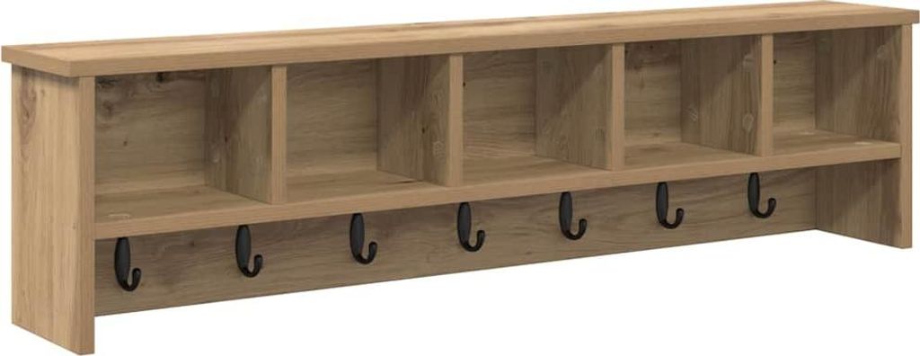Wandmontierter nachttisch Artisan-Eiche 100 x 16 x 26 cm