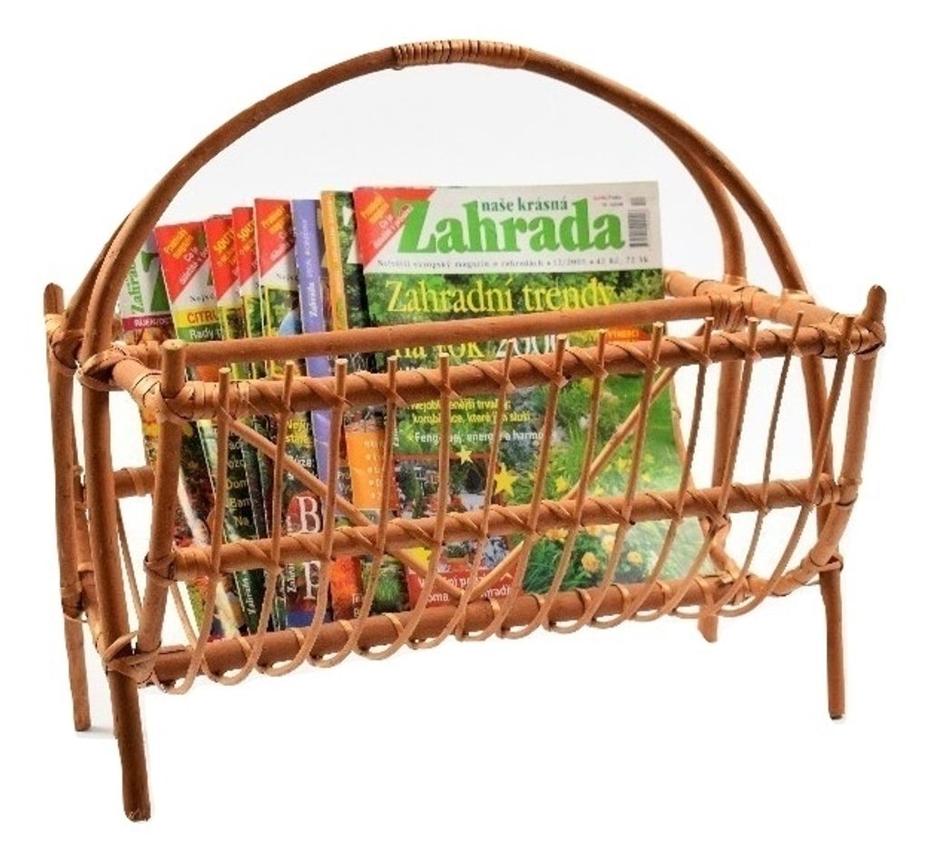 Prútený stojan na noviny Krant Obrázok produktu 1