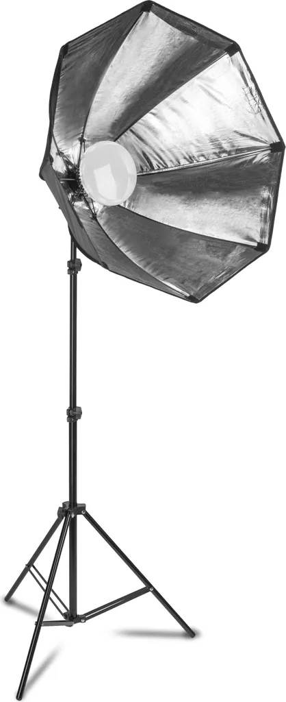 Kit d'Éclairage LED Studio Bi-color 60W avec Softbox Octogonale 65cm - 13