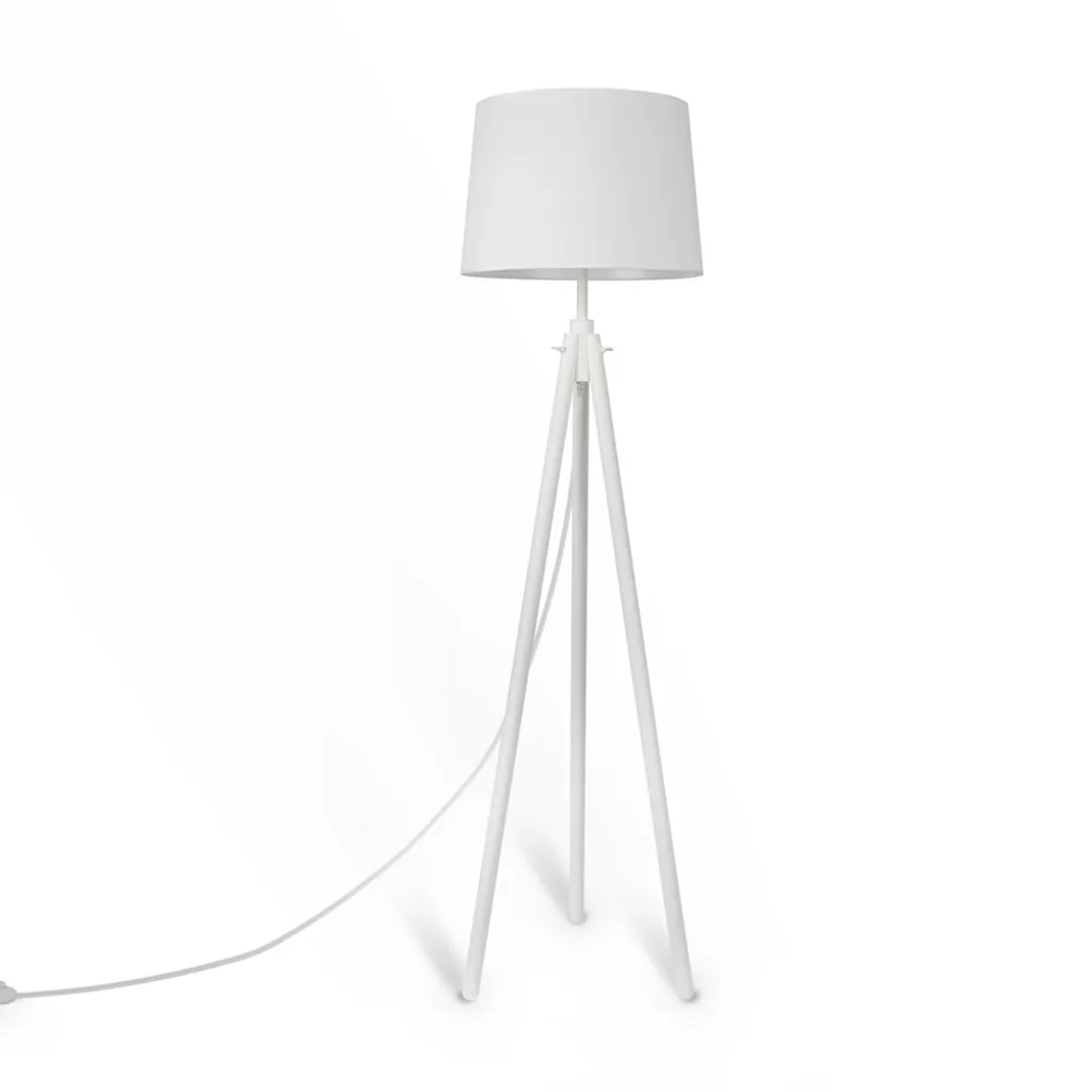 Lampadaire E27 Blanc Maytoni Calvin 4099776028048 Style Minimaliste - 2