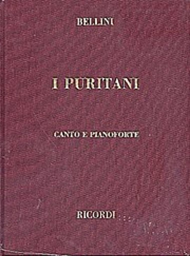 I puritani : Klavierauszug(it, gebunden)